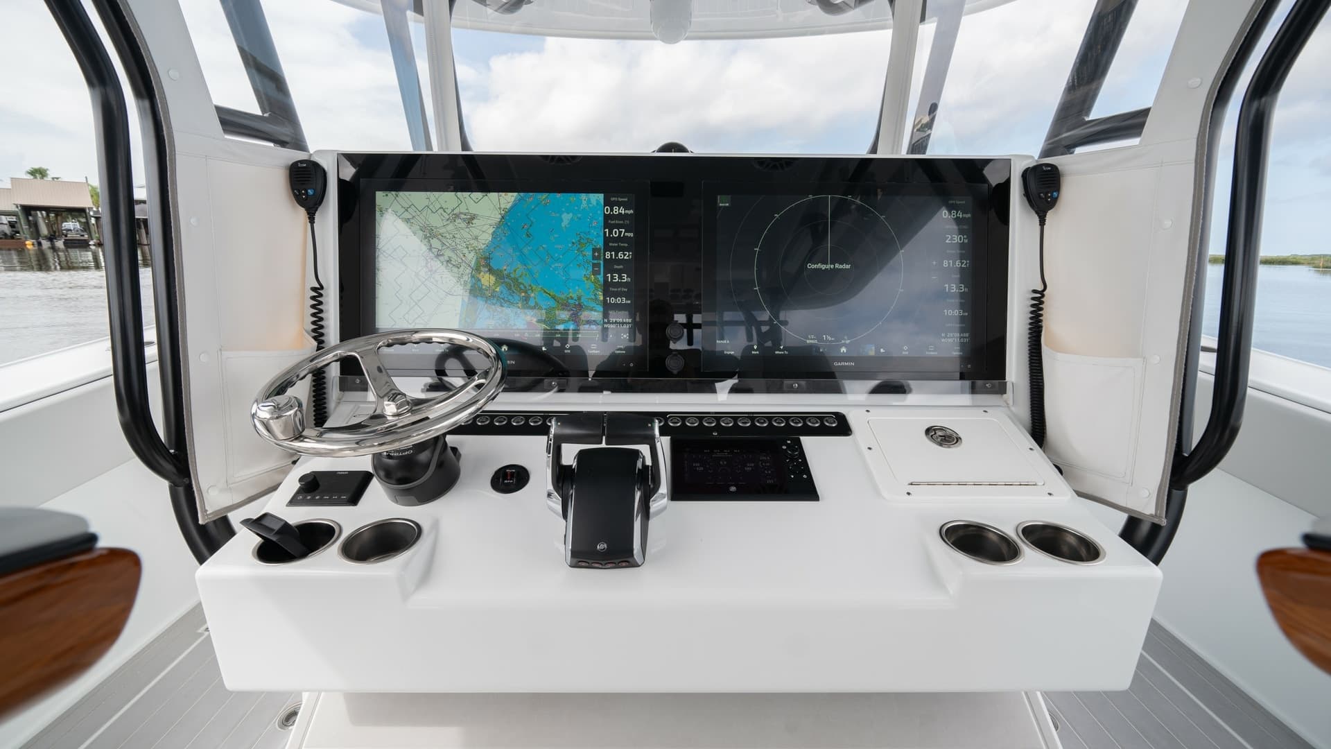 Helm Station with Advanced Electronics