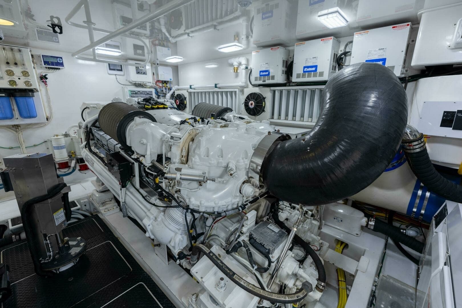 2013 Viking 76 Convertible- REEL FIRE- Engine Room