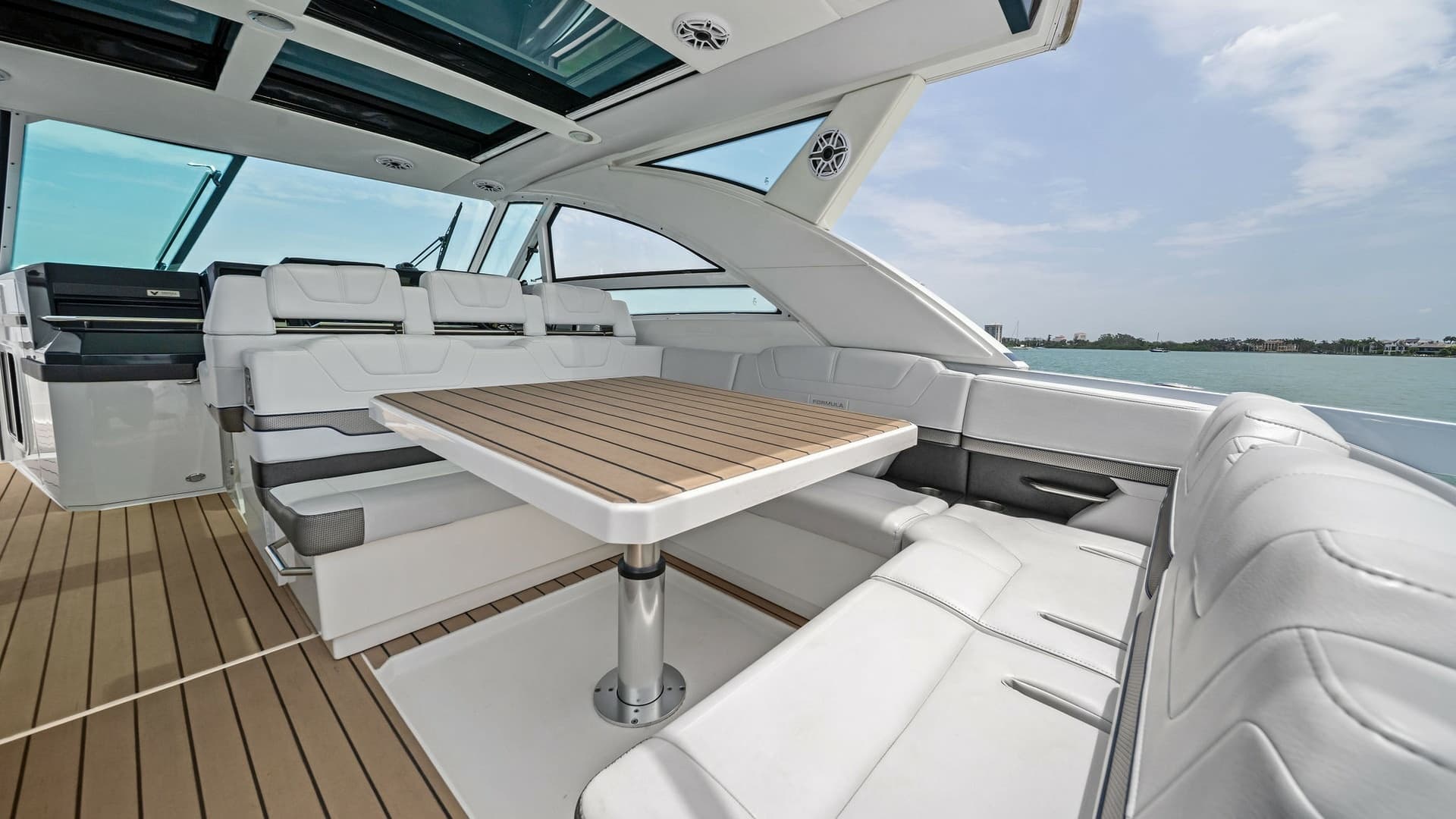 Spacious Cockpit Seating Area