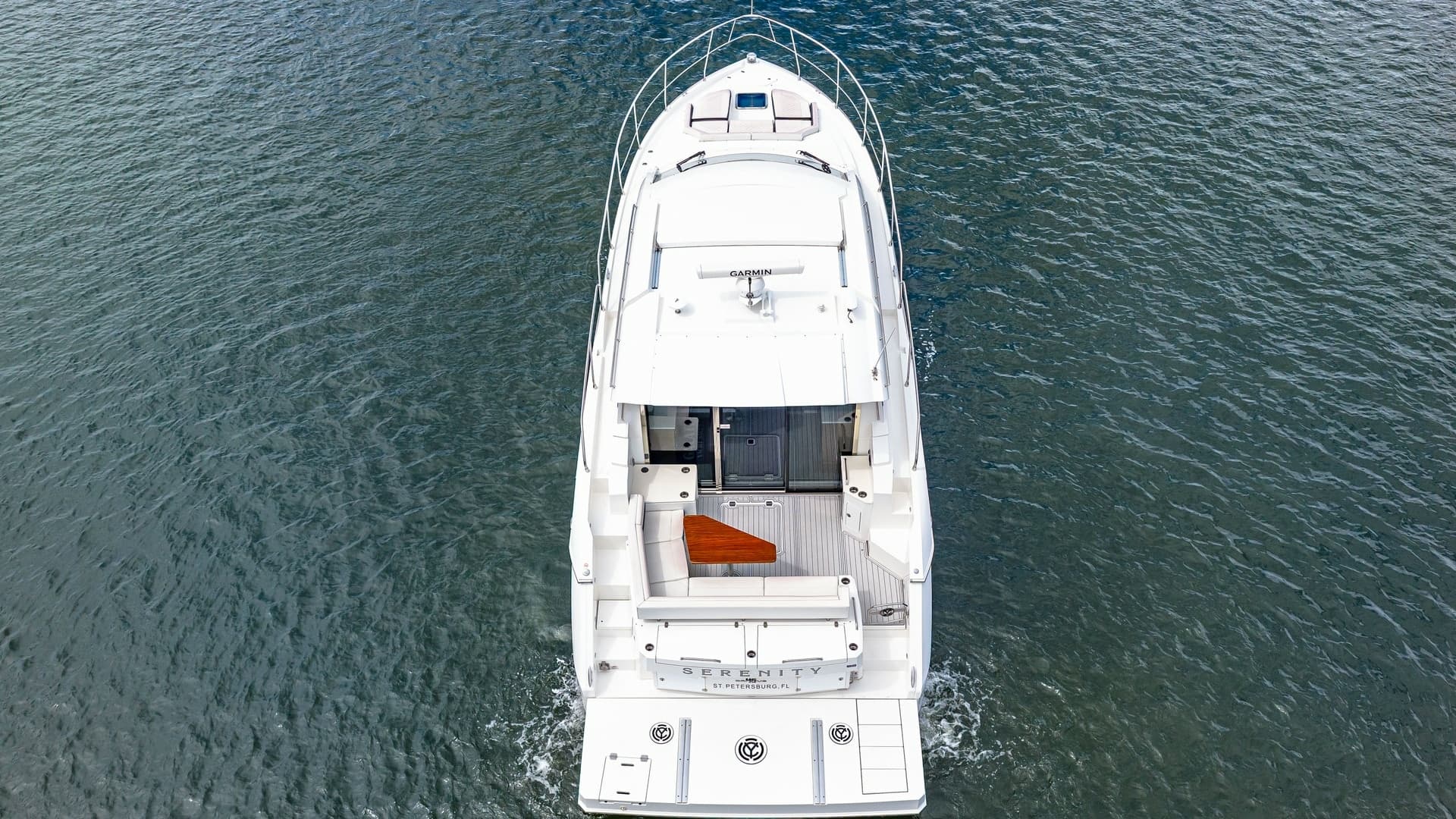 Aerial View of Aft Deck