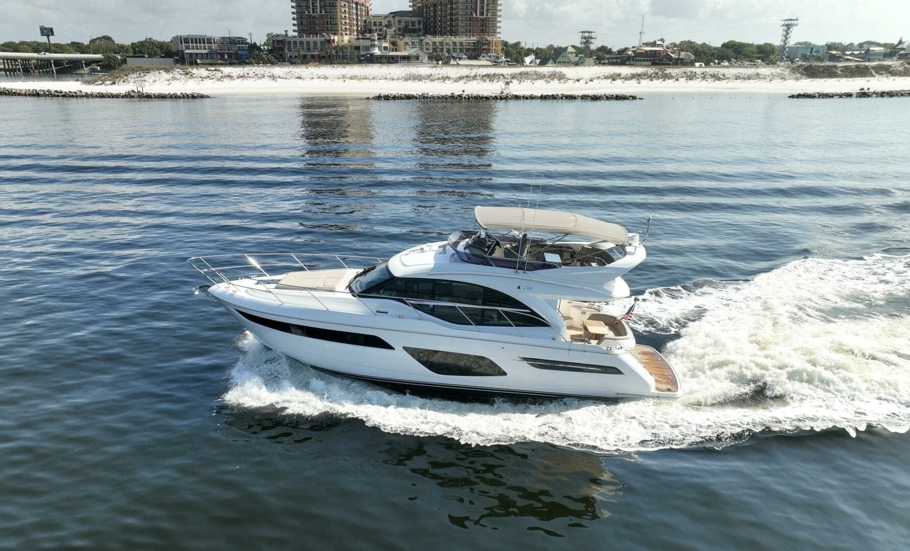 2021 Princess F50- MAKING TIME- Engine room- Port