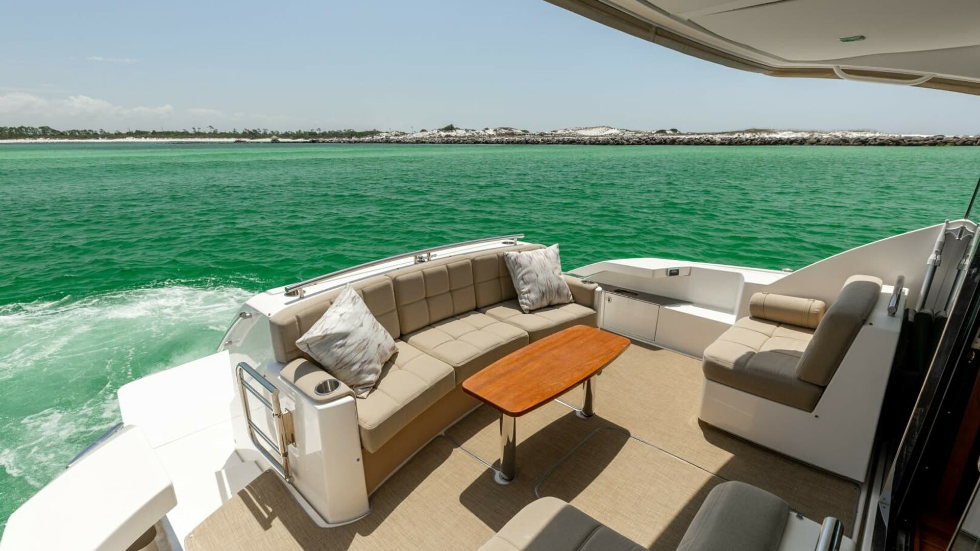 2015 Tiara Yachts 44 Coupe- SILVER LINING- Aft Deck