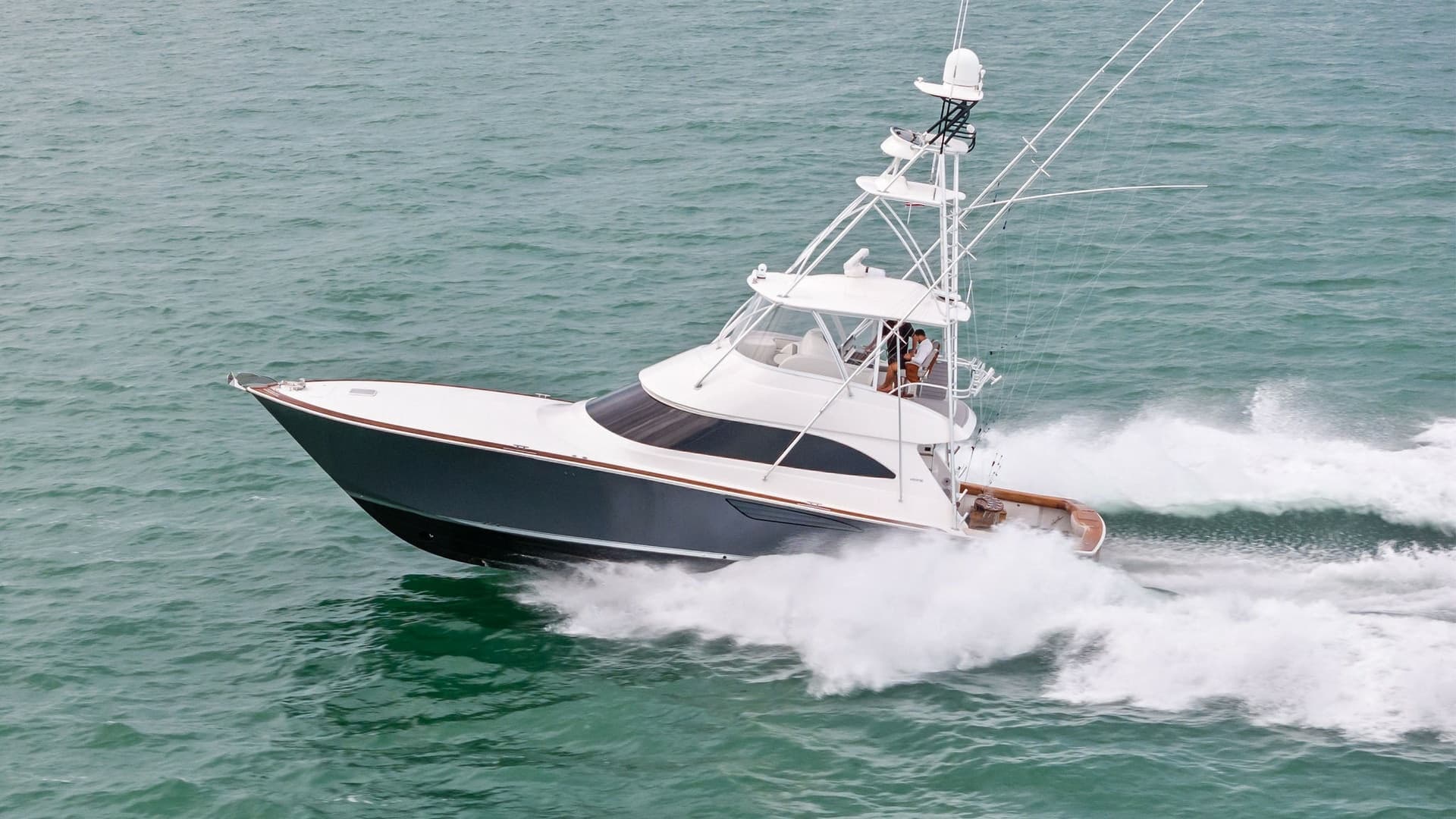 Viking 55 Convertible at Sea