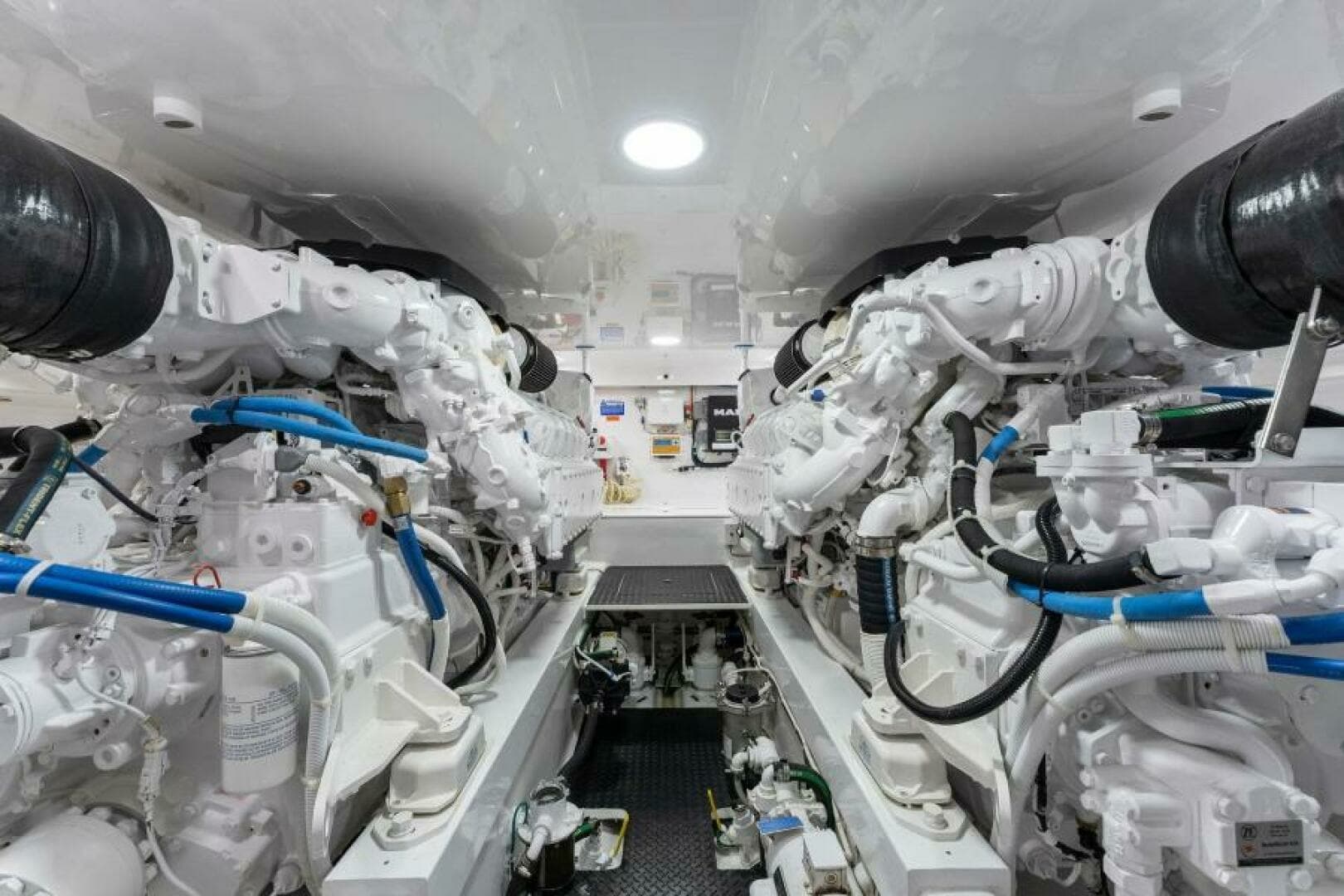 2021 Viking 54 Convertible HAMMERHEADS Engine Room