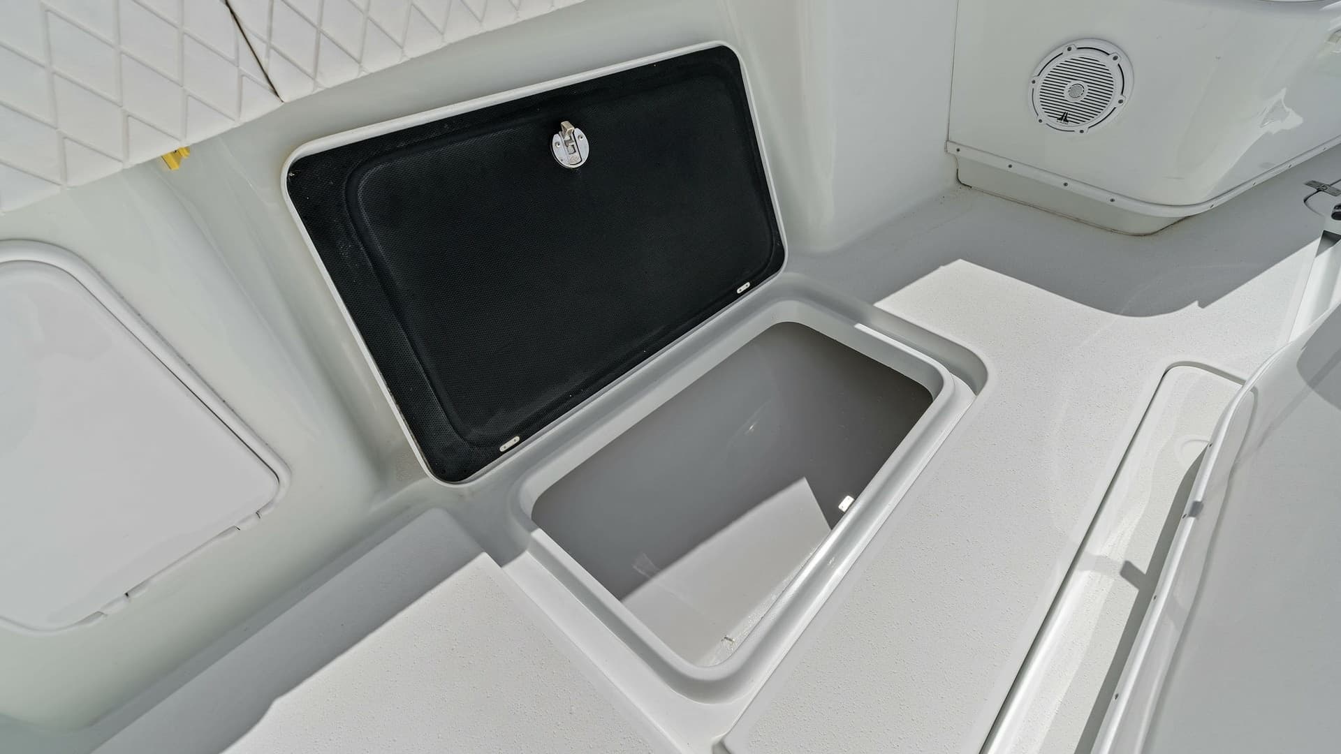 In-Deck Storage Compartment Access