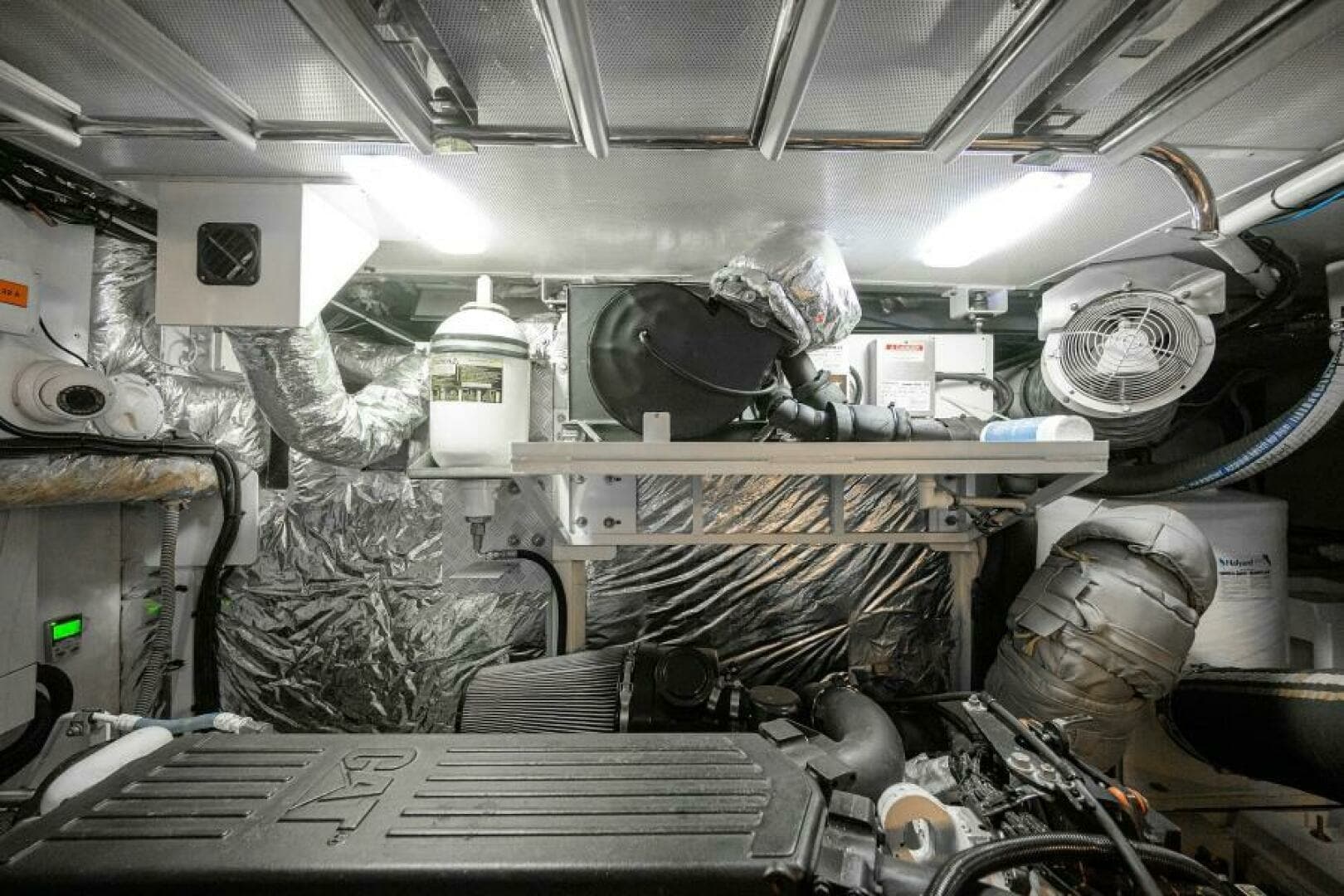 Princess 72 Joint Credit II - Engine Room