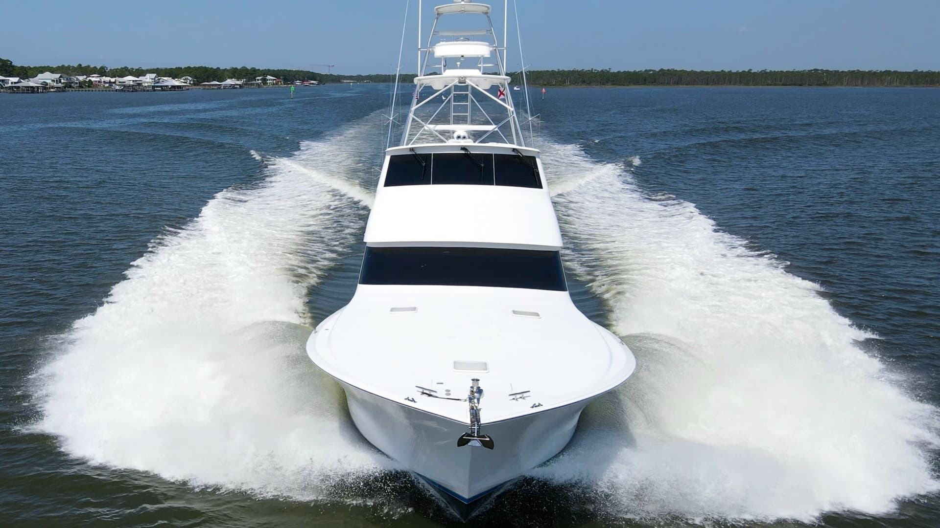 2005 61 Viking Enclosed Bridge Kelkat Exterior (1)