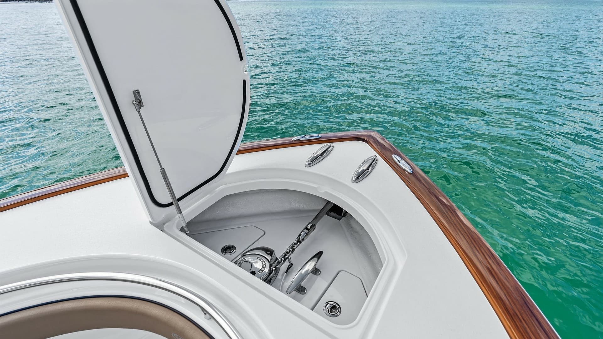 Anchor Locker with Chain Storage