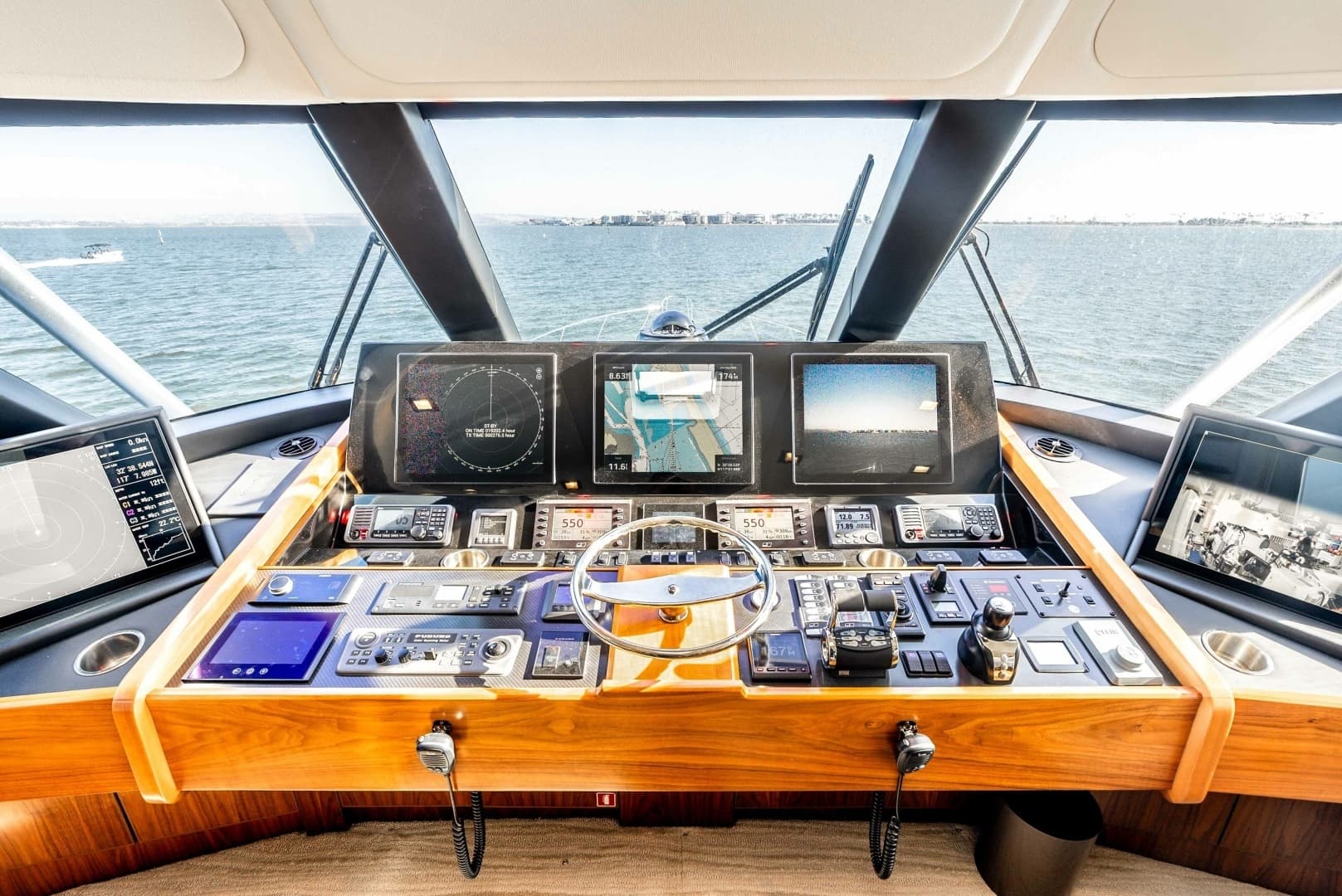 2018 Viking 72 Convertible "50 Caliber" - Helm Station with Advanced Electronics