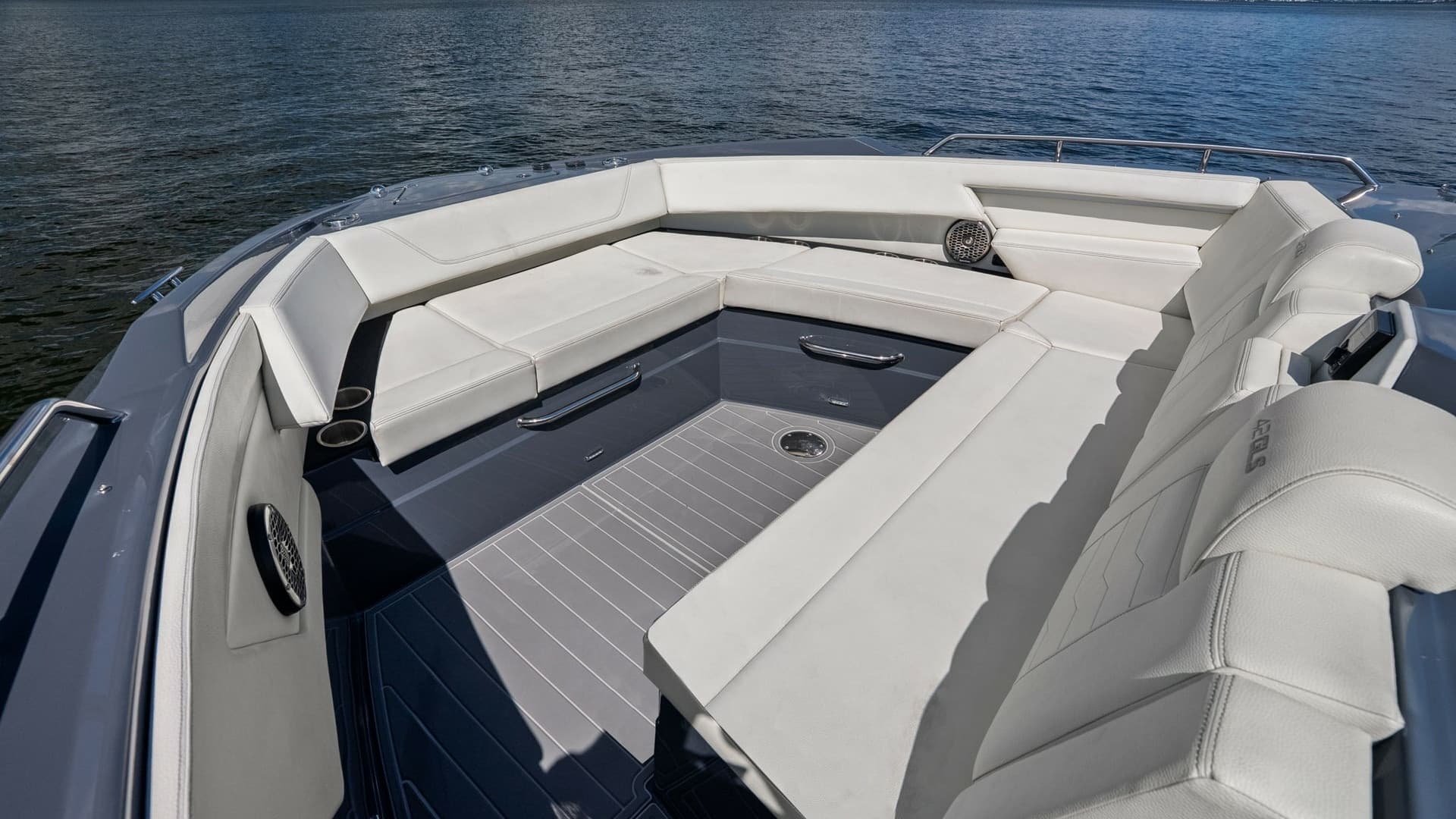 Spacious Bow Lounge Area