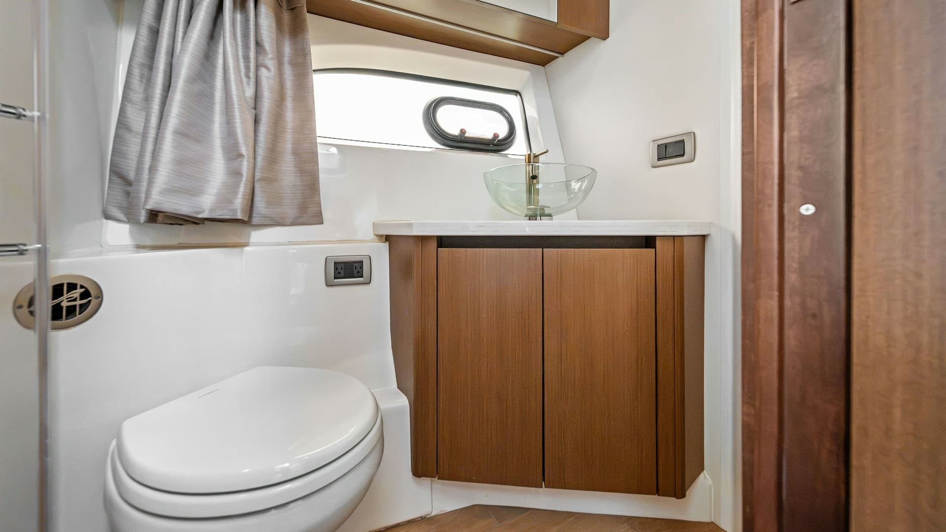 Elegant Yacht Bathroom
