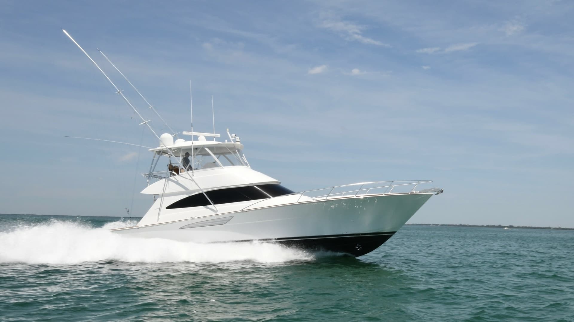 Viking 58 Convertible at Sea