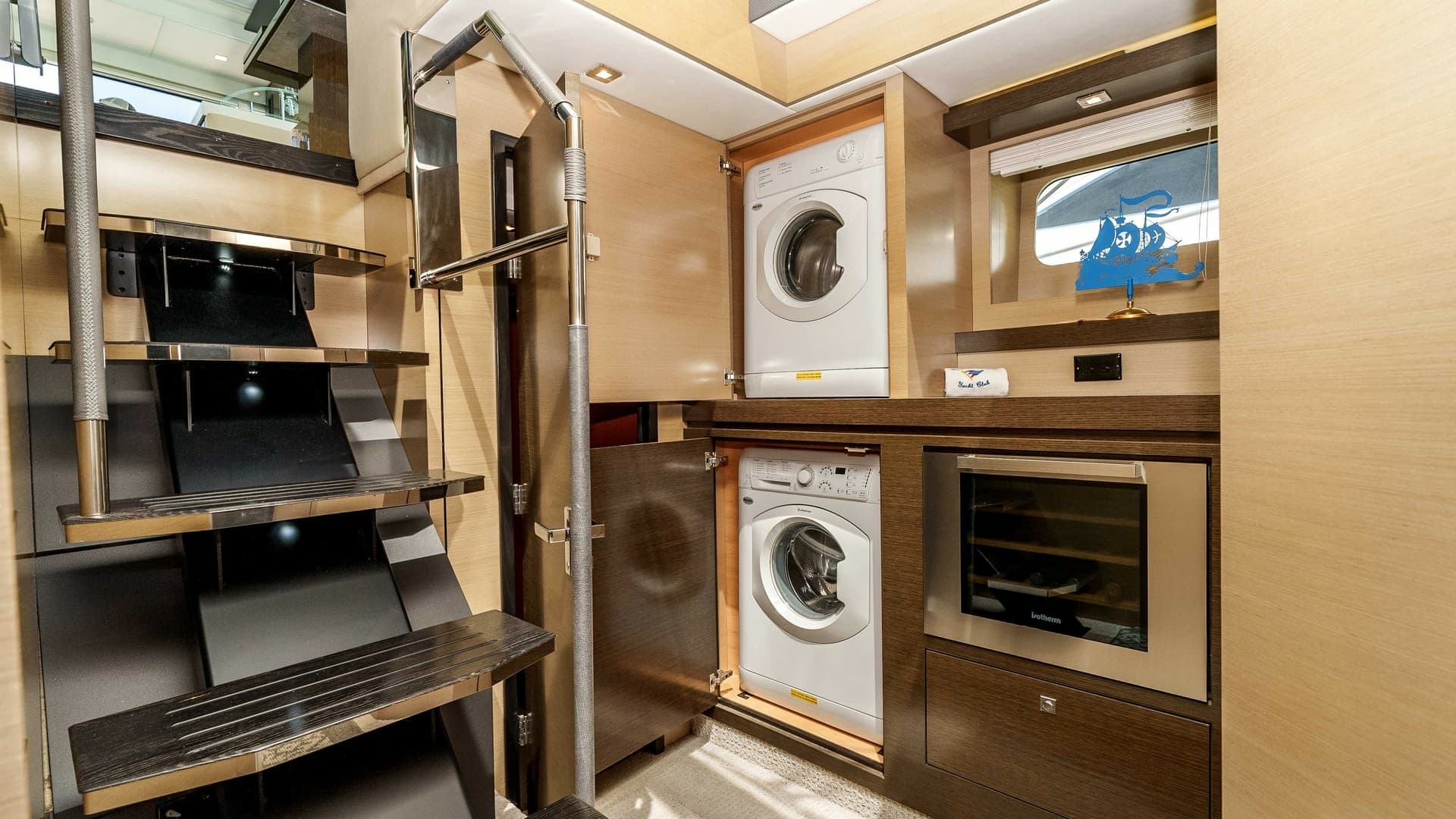 2017 Cruisers 60 Cantius 'Rising Star' - Utility Area with Laundry Appliances