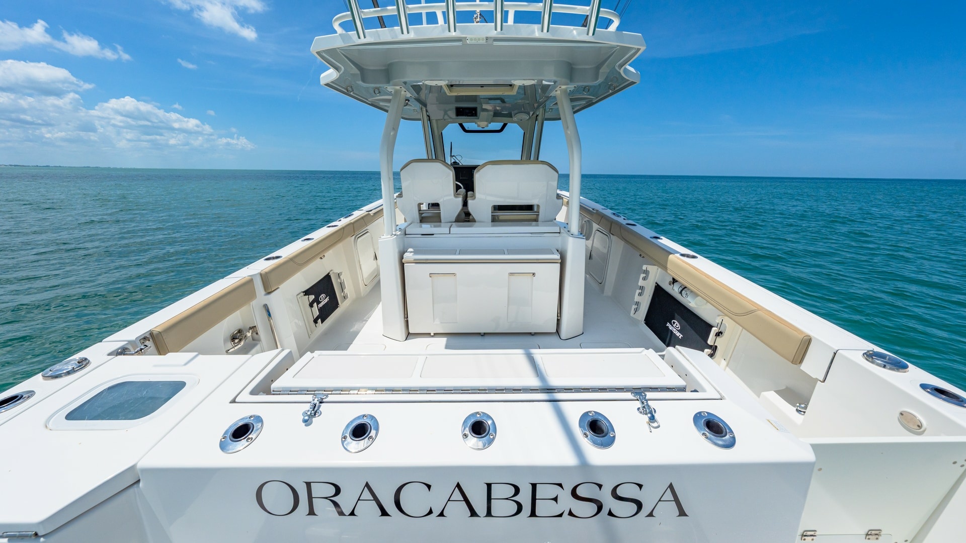 Spacious Aft Deck with Seating