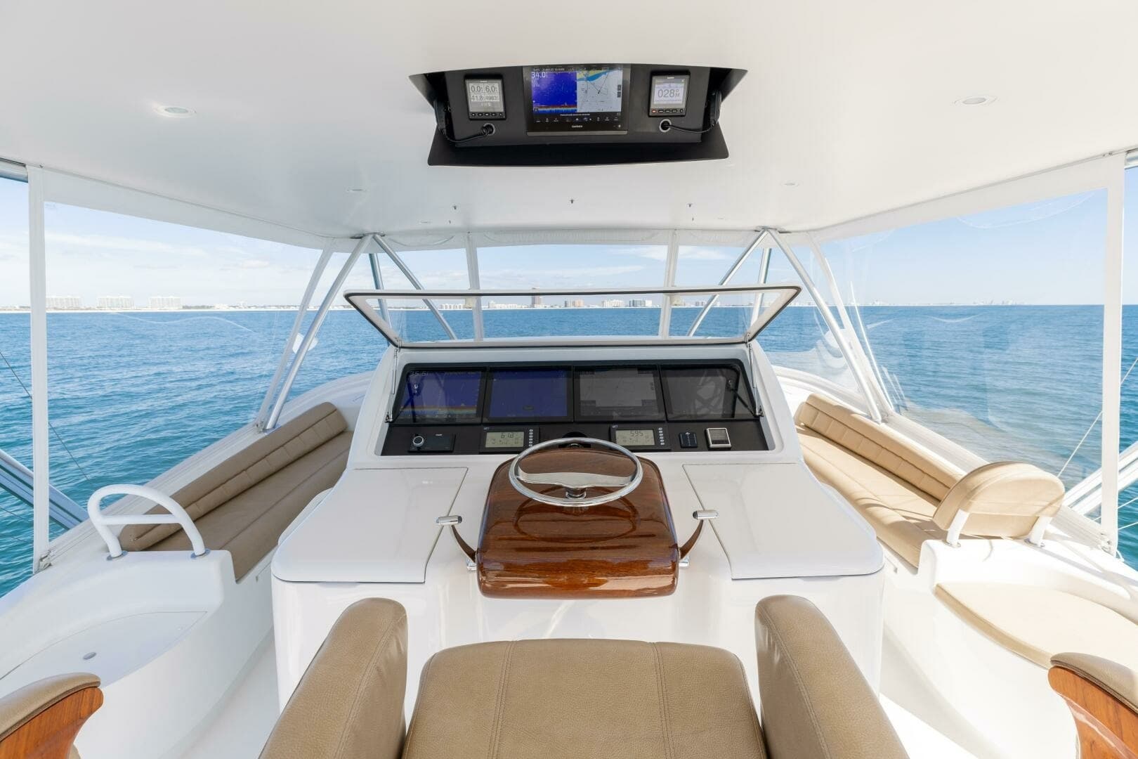 2013 Viking 76 Convertible- REEL FIRE- Helm