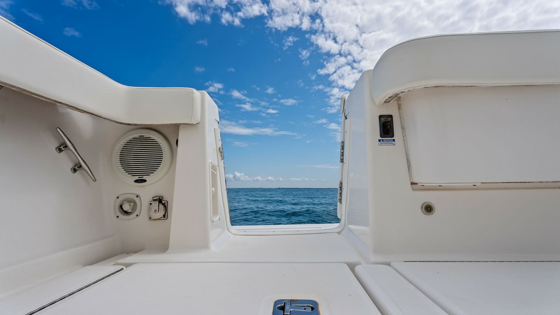 Aft Deck Entryway with Ocean View