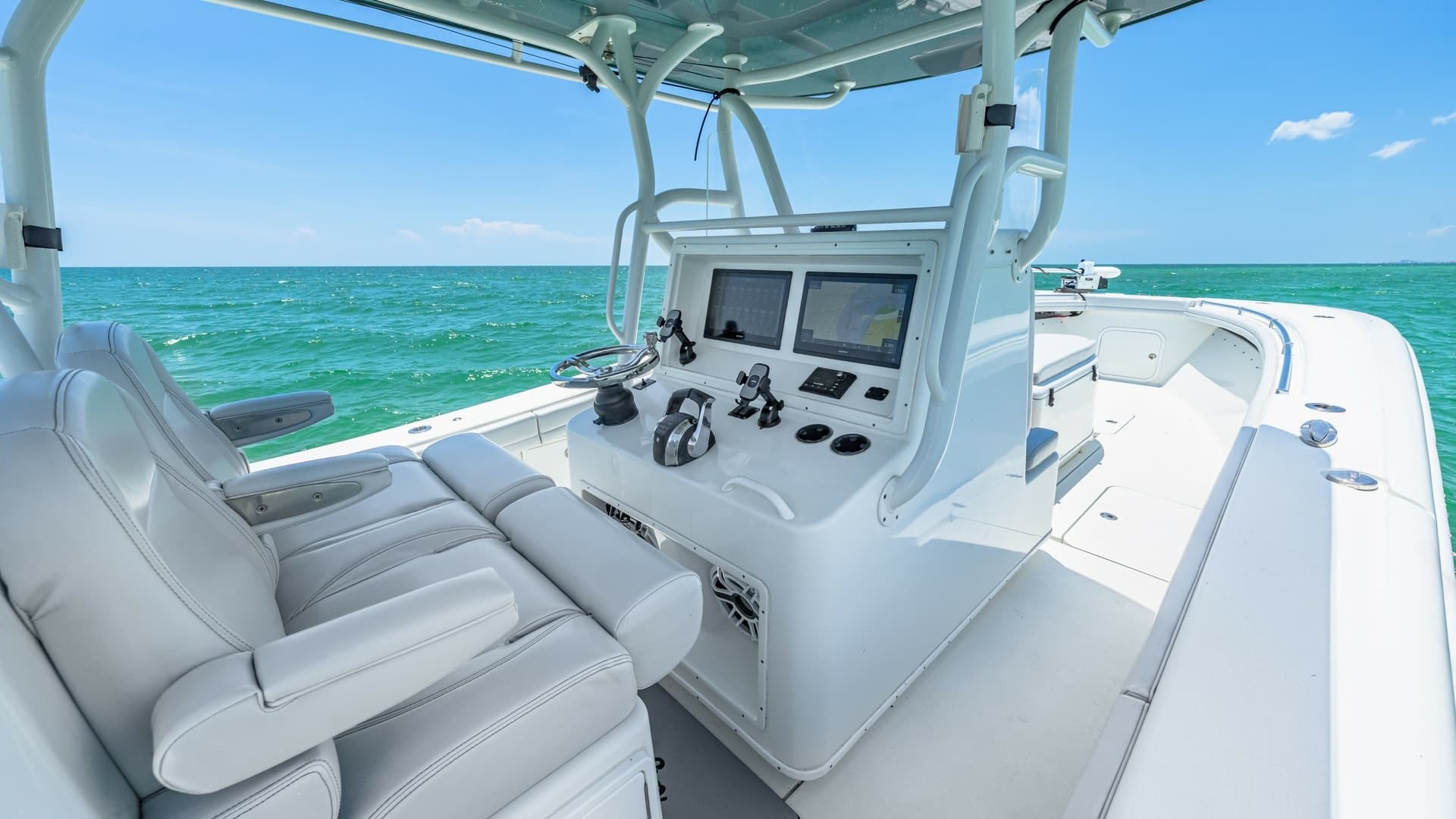 Helm Station with Seating