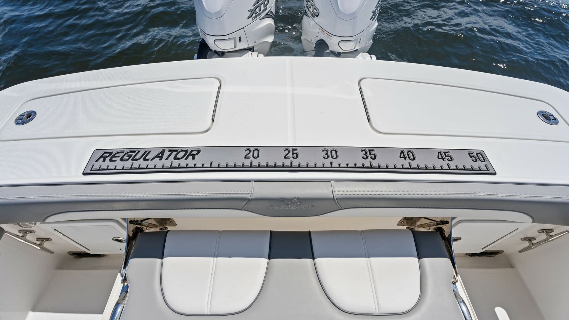 Aft Deck with Engine View