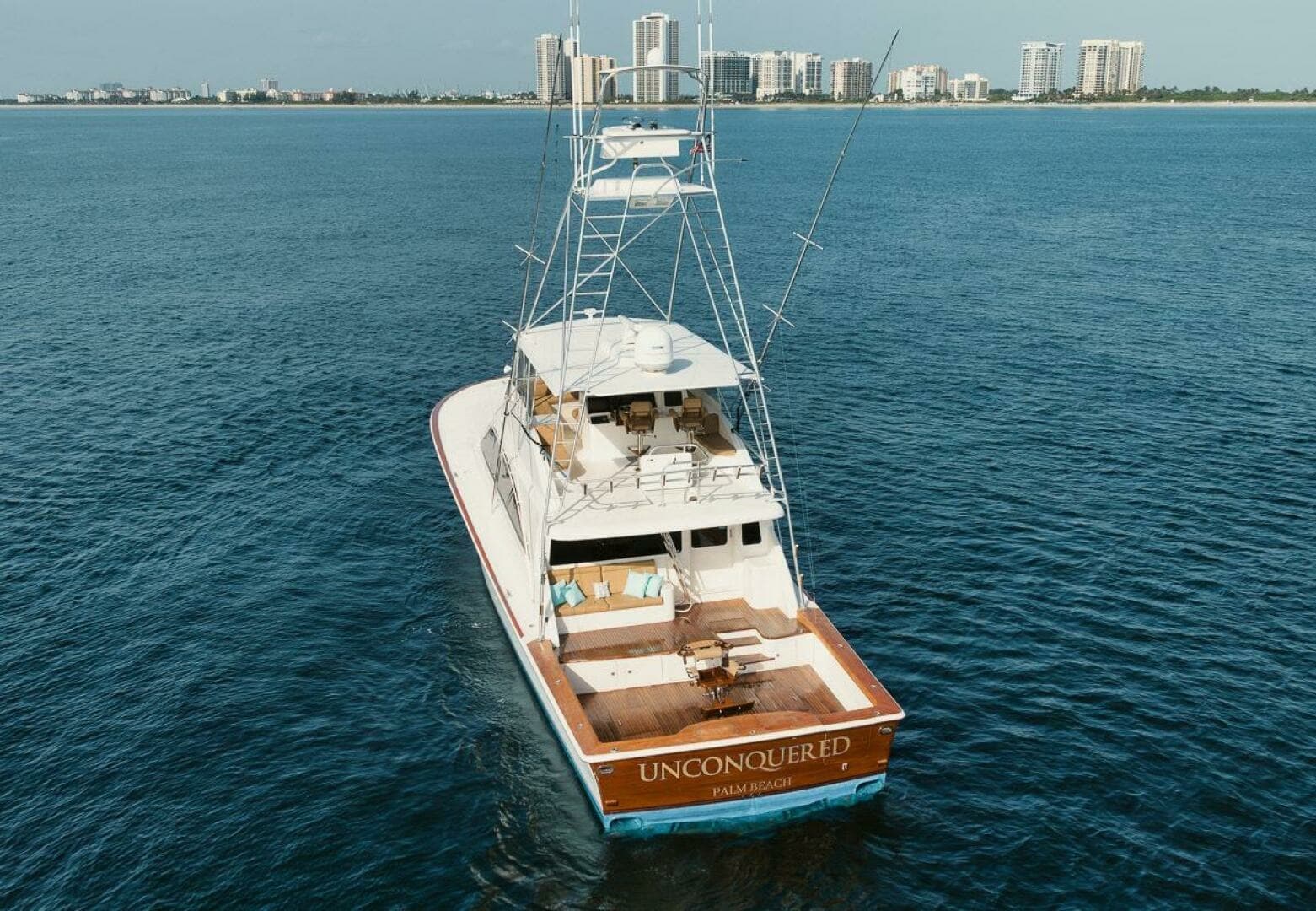 Ocean 73 UNCONQUERED - Aerial Profile