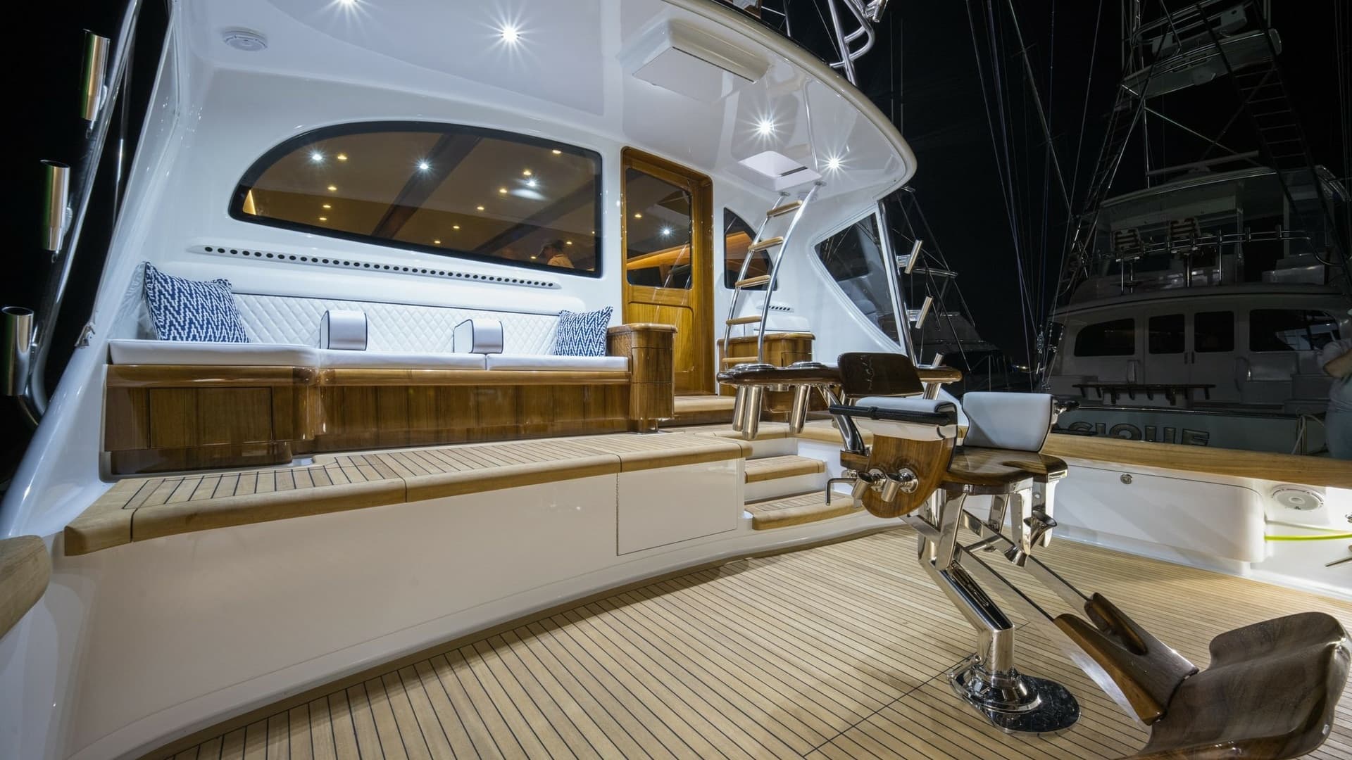 2026 Winter Custom Yachts 75 Open Convertible- MISS CARRIE- Cockpit