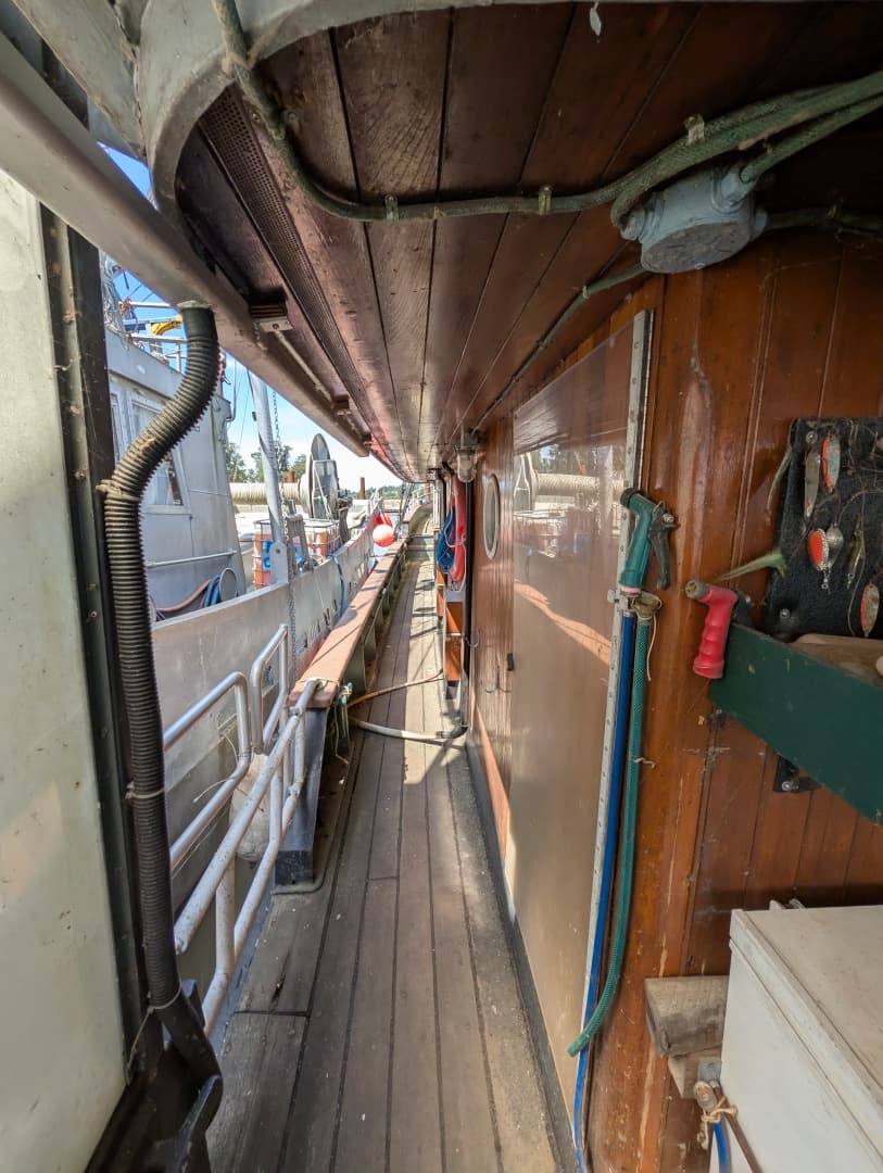1941 Armstrong Bros. Custom Wooden Trawler Charter Vessel