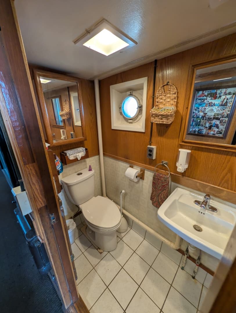 1941 Armstrong Bros. Custom Wooden Trawler Charter Vessel