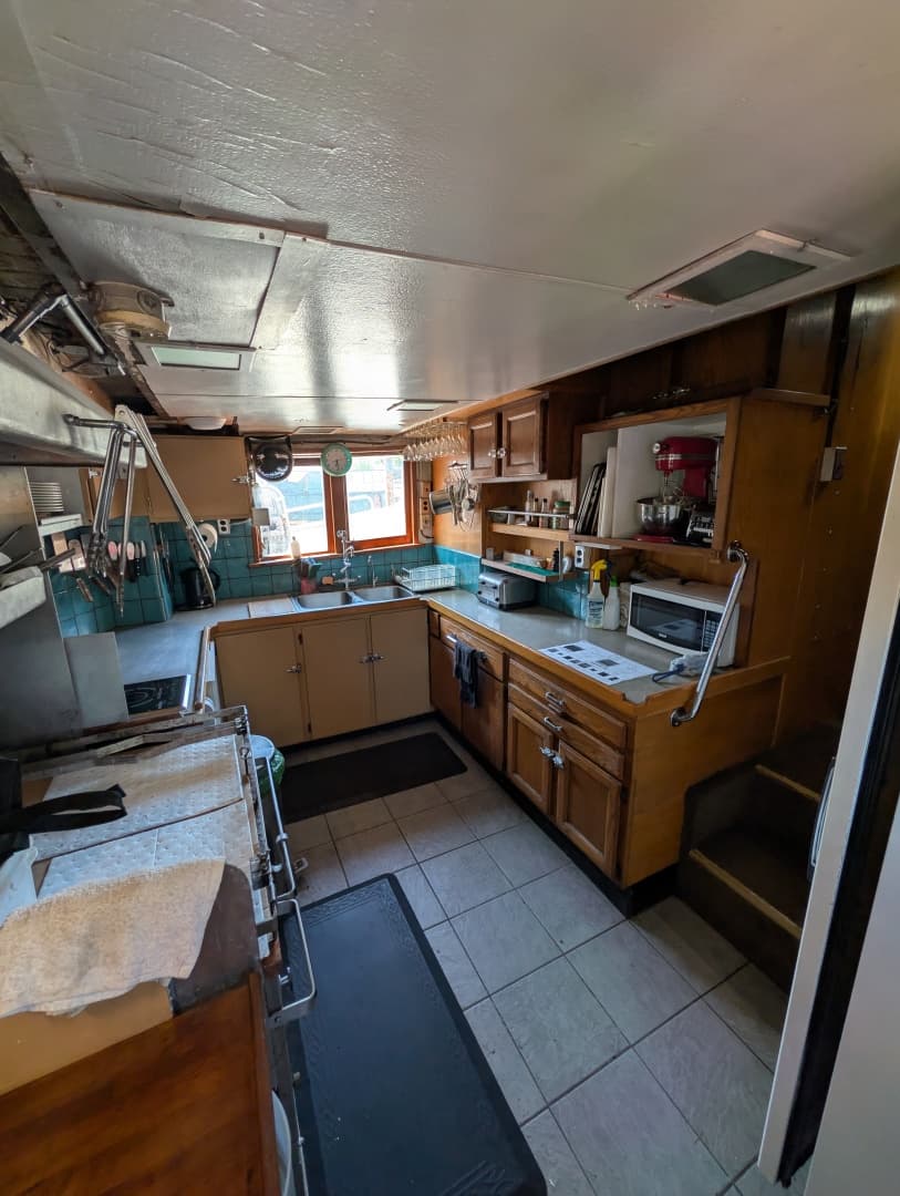 1941 Armstrong Bros. Custom Wooden Trawler Charter Vessel