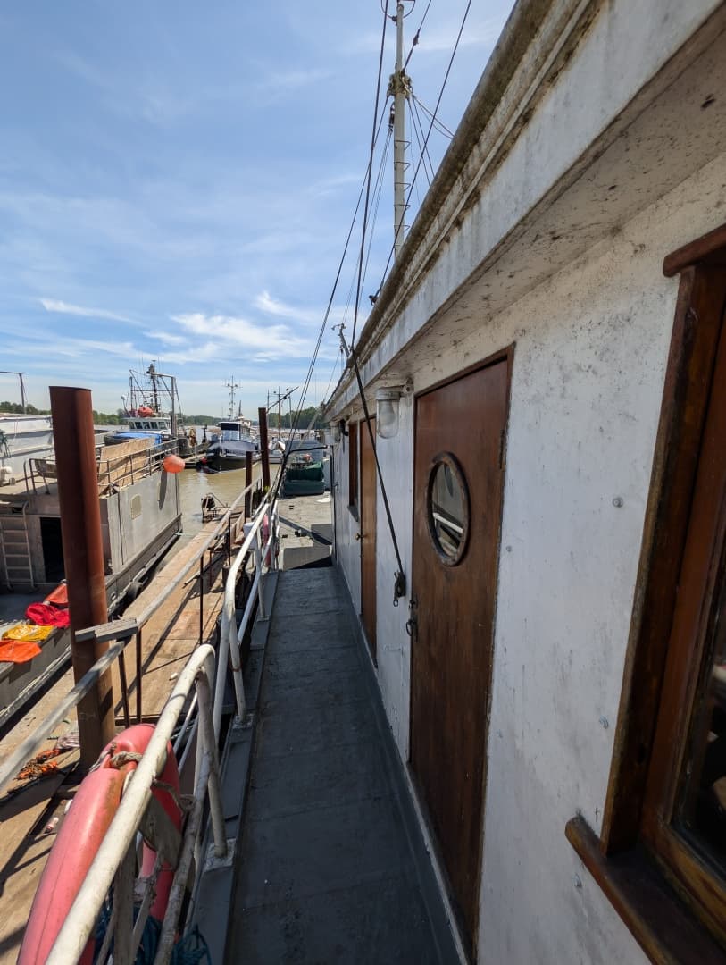 1941 Armstrong Bros. Custom Wooden Trawler Charter Vessel