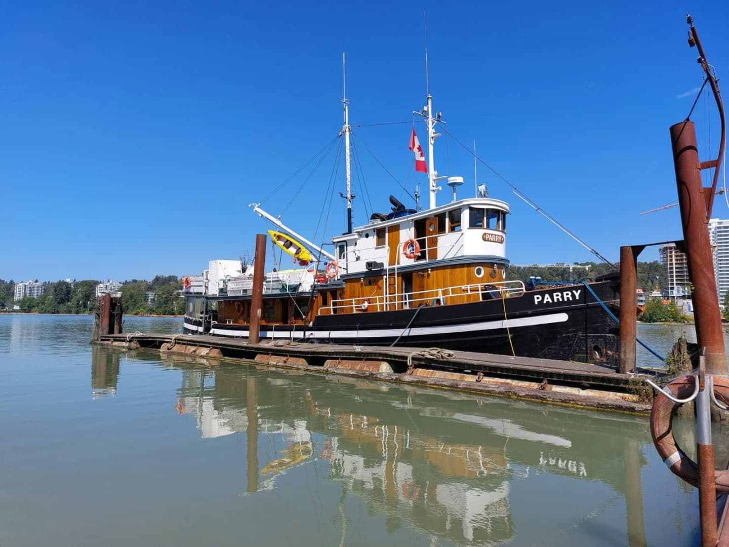 1941 Armstrong Bros. Custom Wooden Trawler Charter Vessel