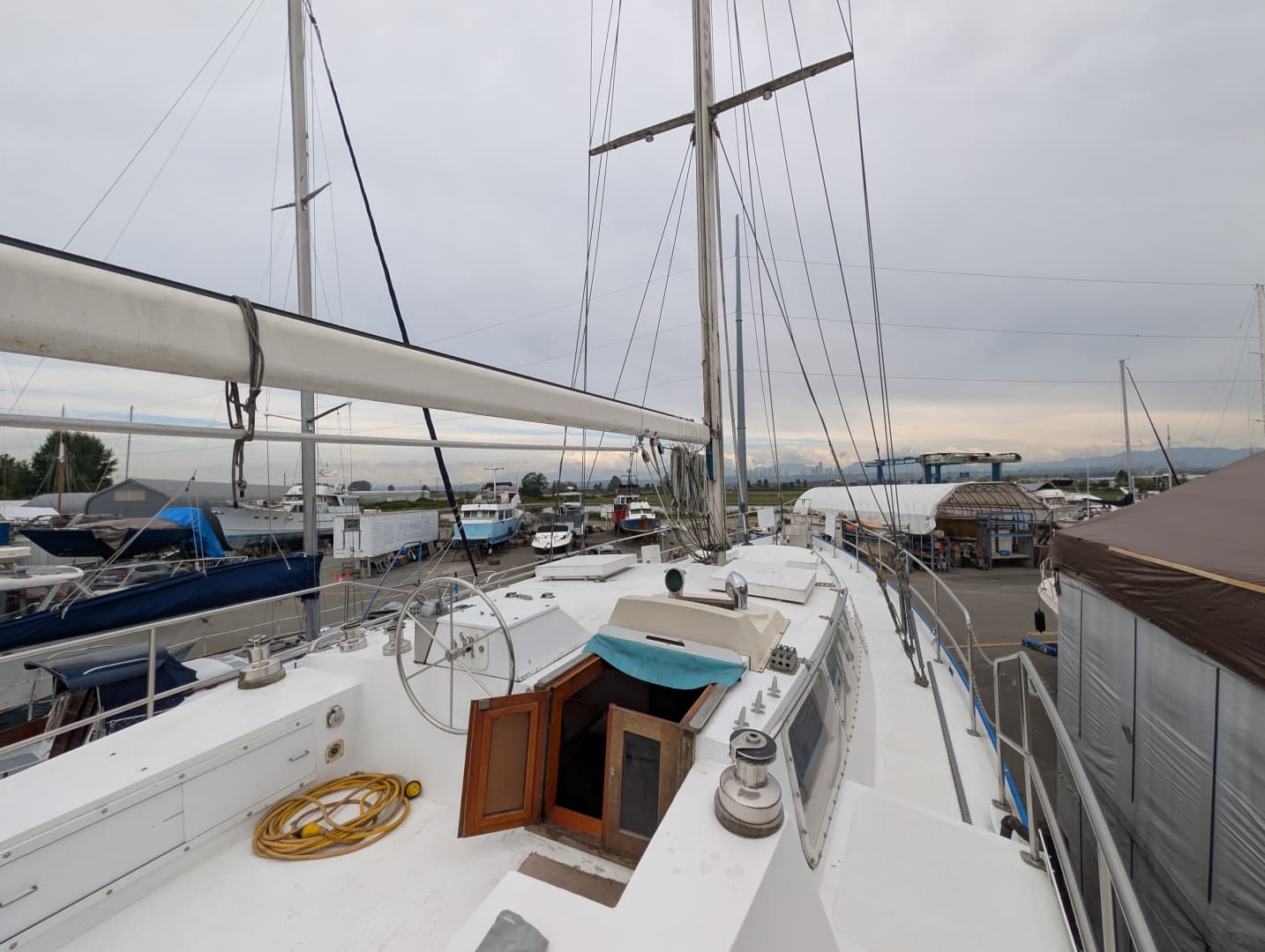 1996 Bruce Roberts  Customer Steel Hull Sailboat