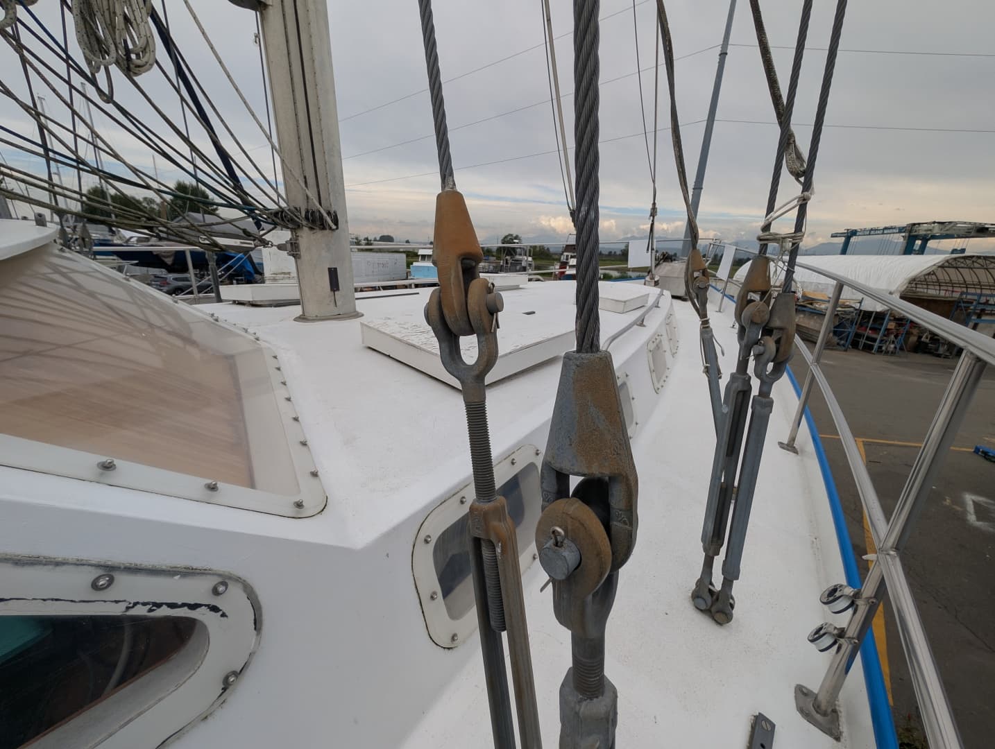 1996 Bruce Roberts  Customer Steel Hull Sailboat