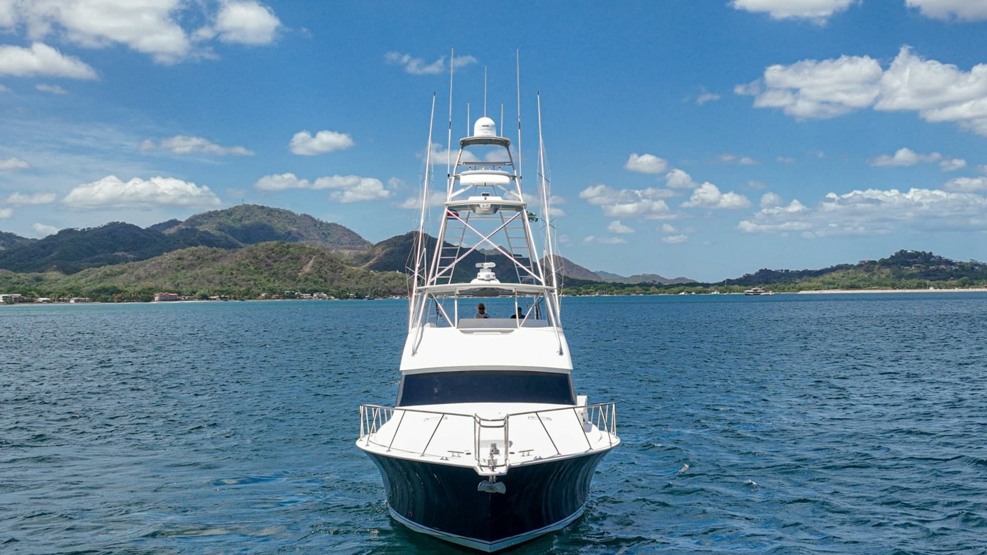 Bow View with Tower and Sky