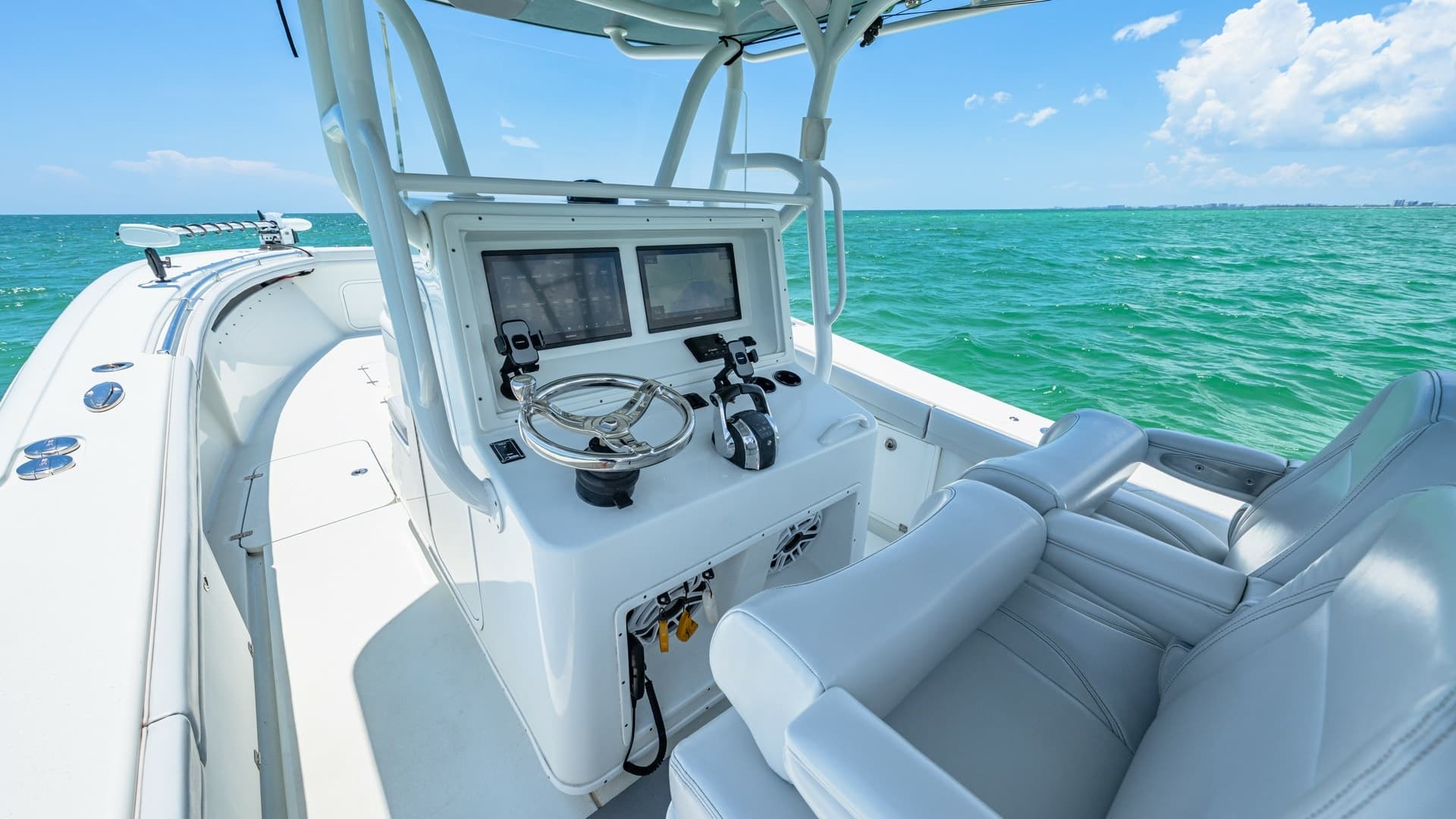Helm Station with Dual Seating