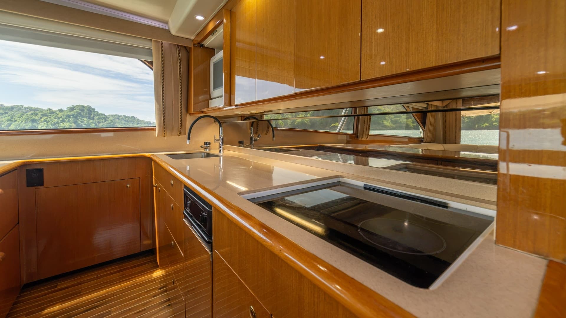 Galley with Modern Appliances