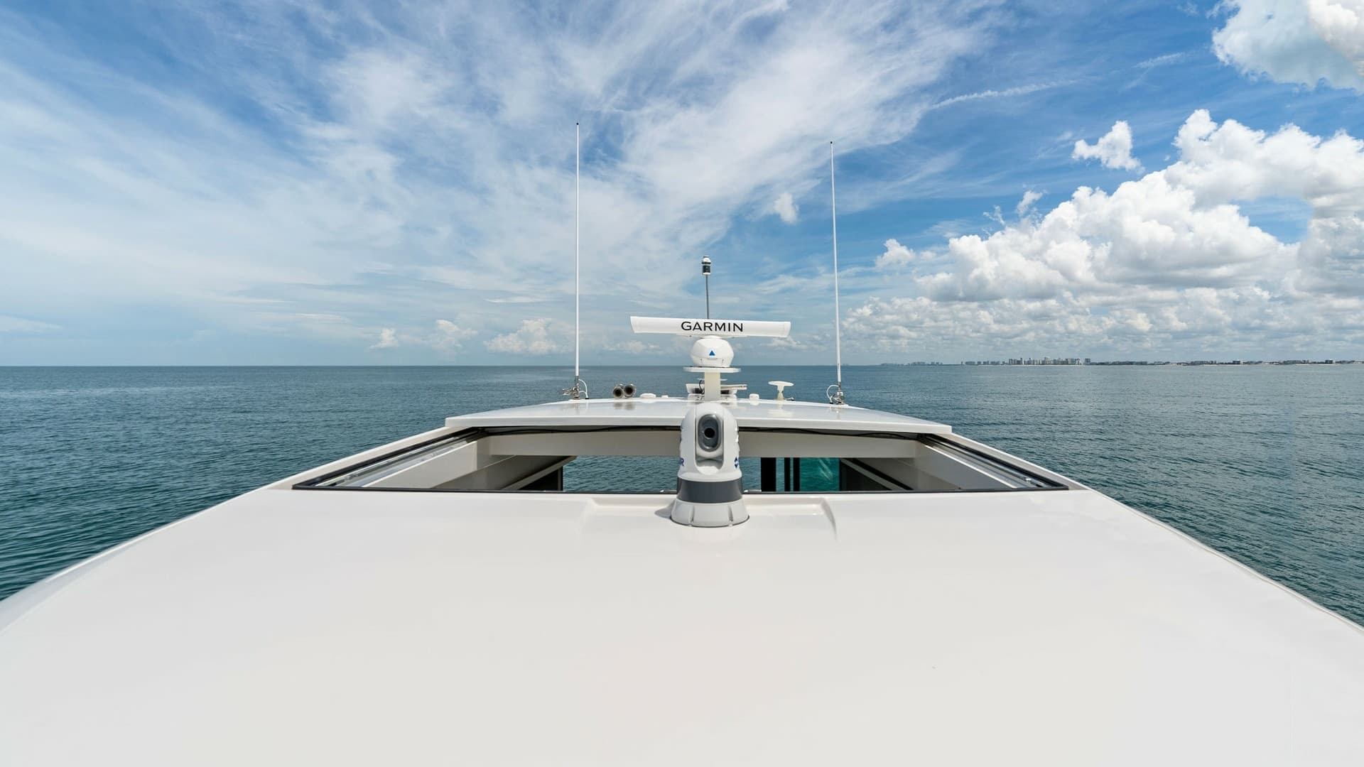 Bow View with Navigation Equipment