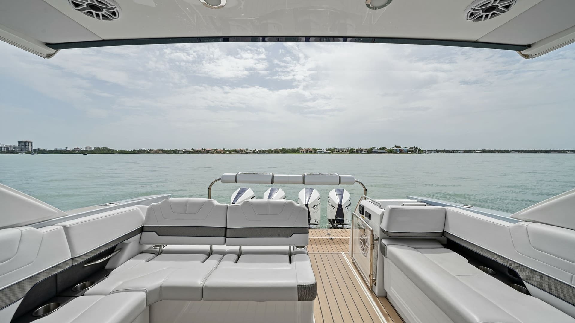 Spacious Aft Deck with Seating
