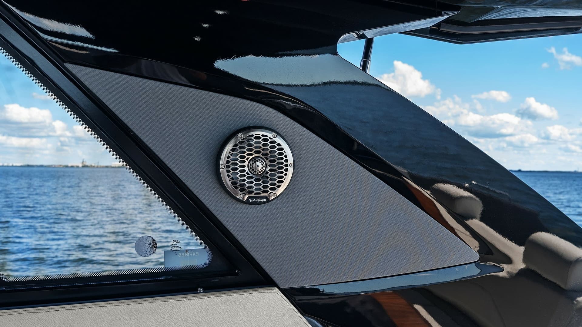Exterior Side Detail with Speaker