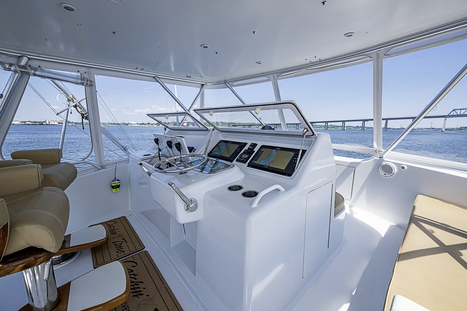 Viking 52 - Catchin Time - Flybridge Electronics