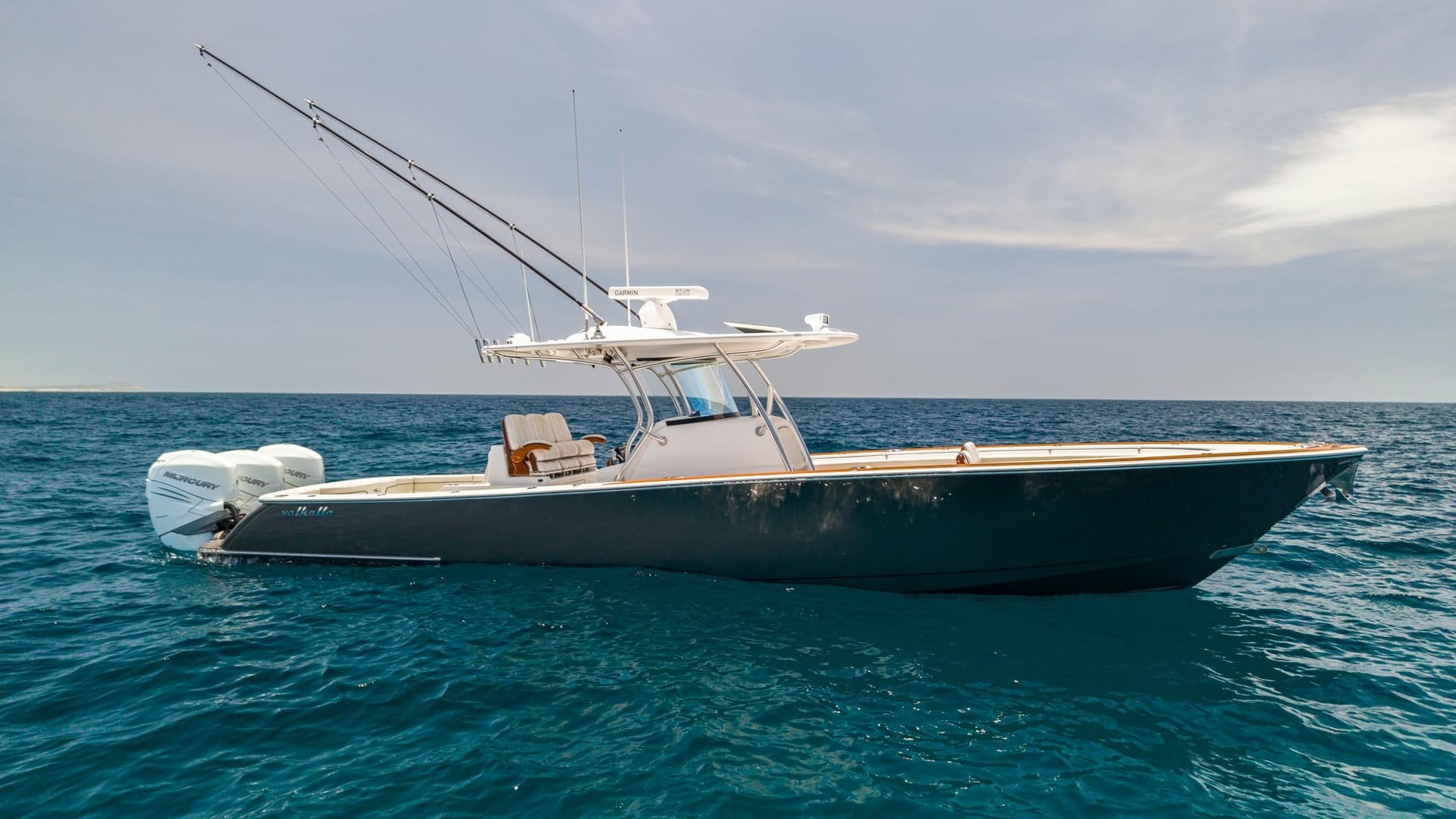 Side Profile of V-37 on Open Water