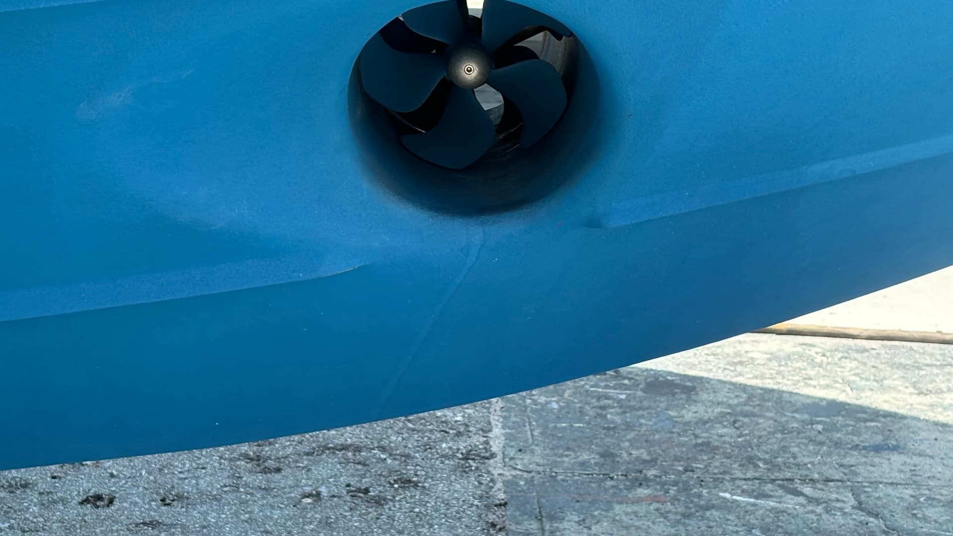 New Bow Thruster Blades
