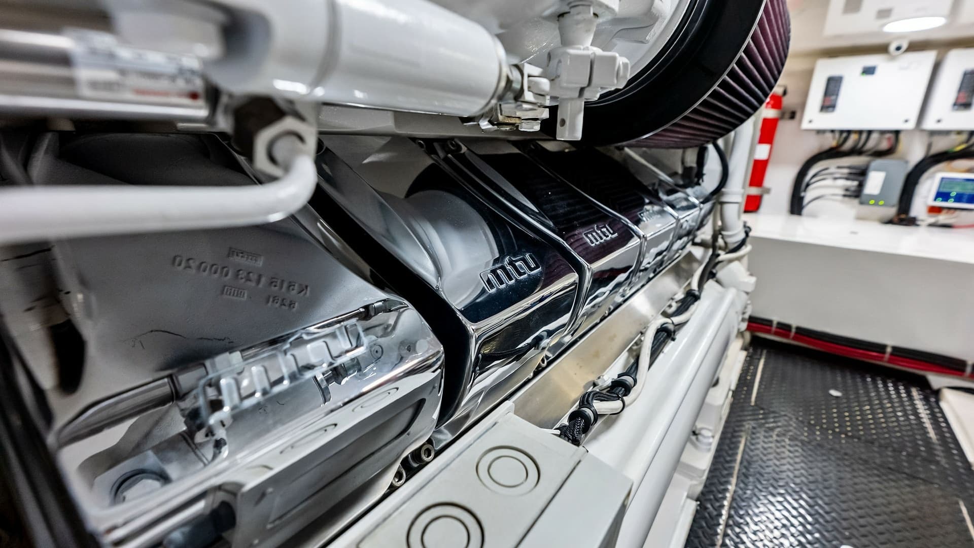 Engine Room with Powerful Engines