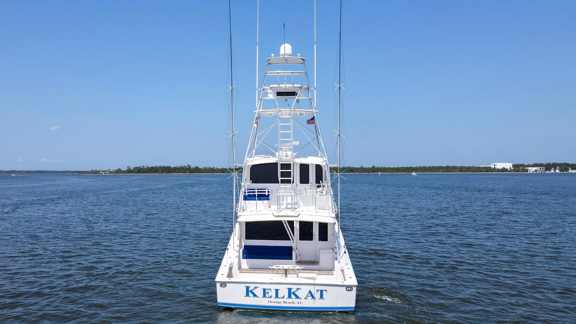 2005 61 Viking Enclosed Bridge Kelkat Exterior (13)