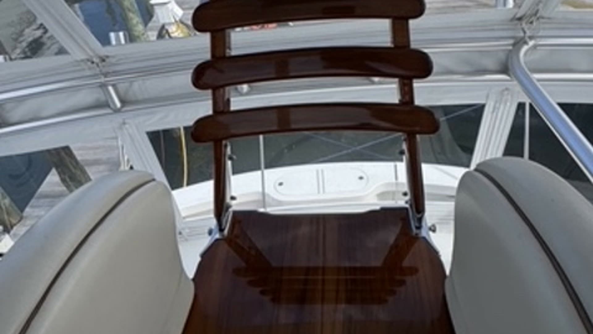Teak Helm Chair