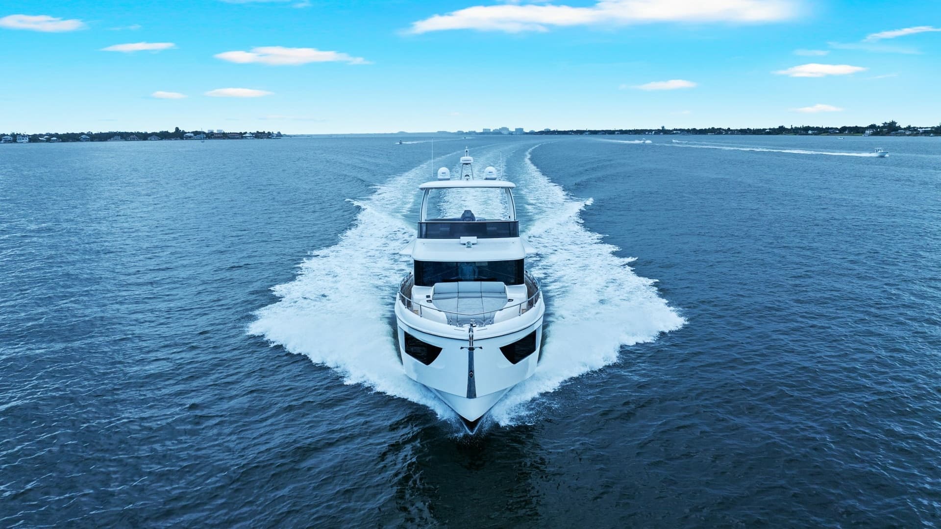 Dynamic Bow View Underway