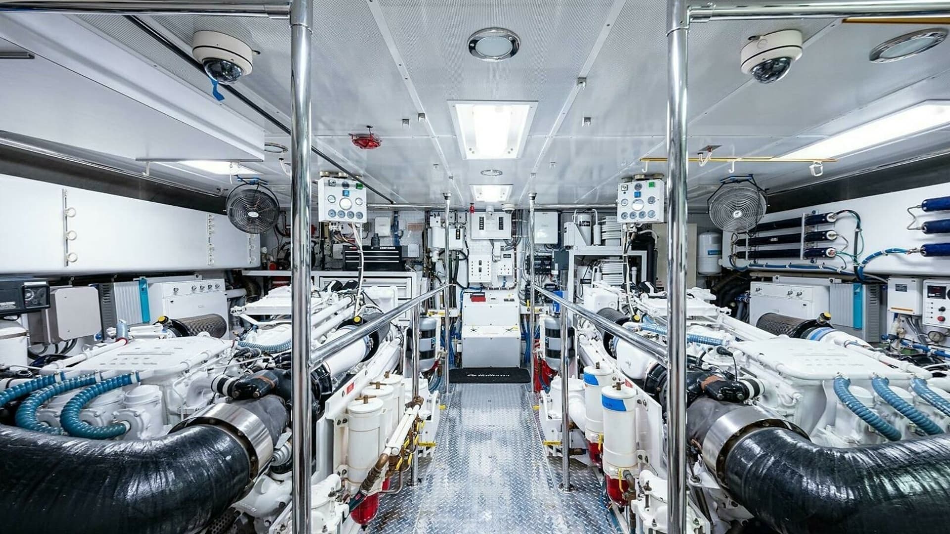 Engine Room with Dual Motors