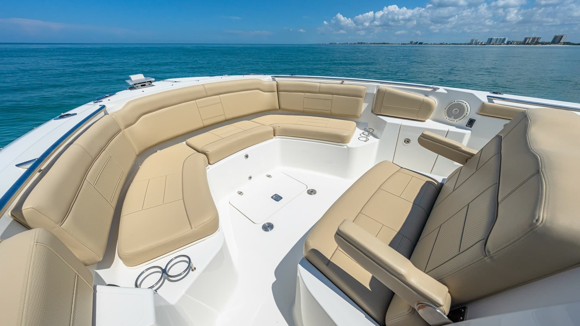 Spacious Bow Seating Area