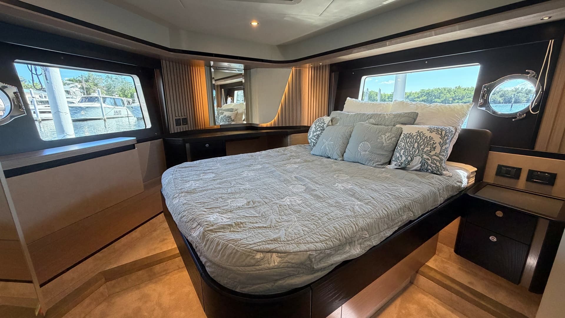 Master Stateroom with Panoramic Views