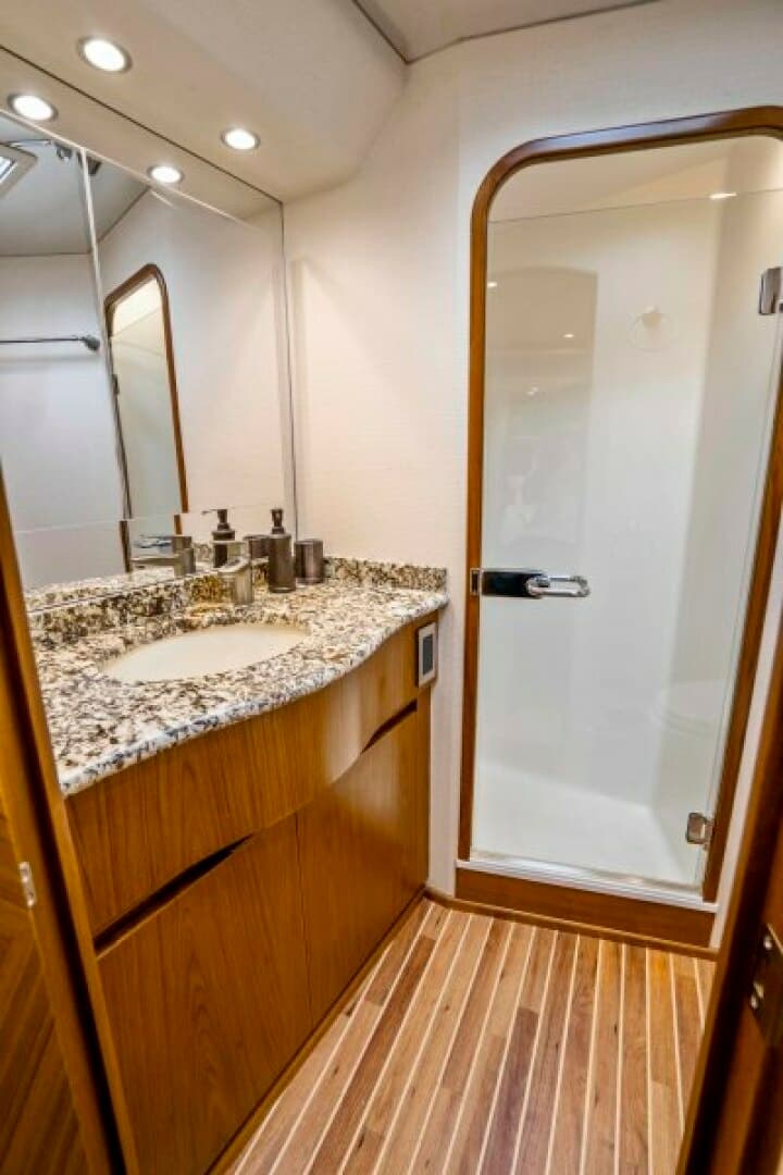 2011 Viking 70 Enclosed Bridge - Last Call - Head