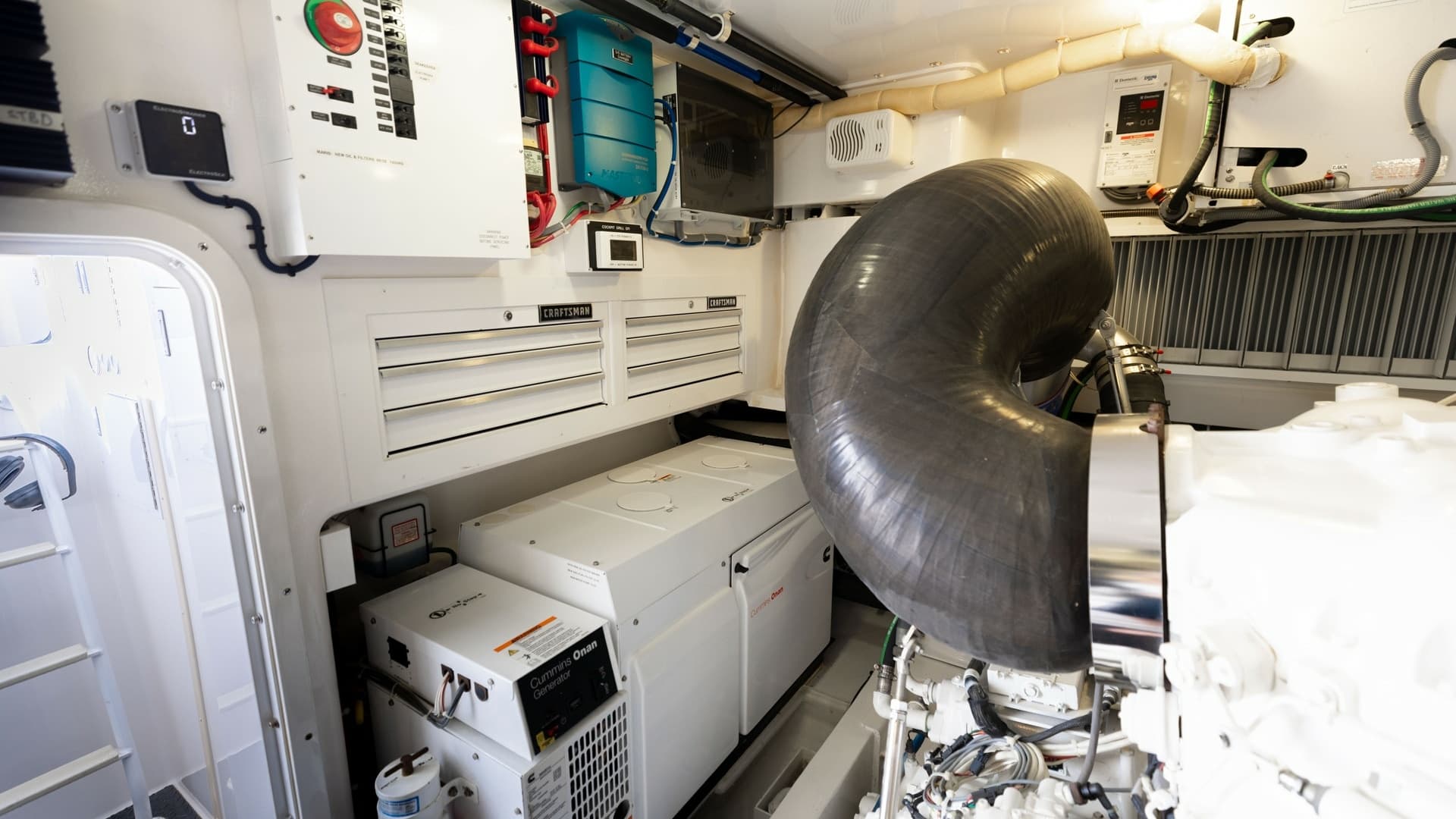 2015 Viking 76 Enclosed Bridge- CHULA- Engine Room
