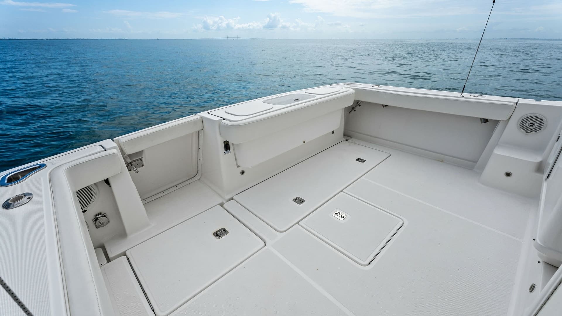 Spacious Aft Deck with Storage